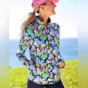 BNWT Lilly Pulitzer Disney Skipper Popover - Blue Pink - Lilly Loves Disney